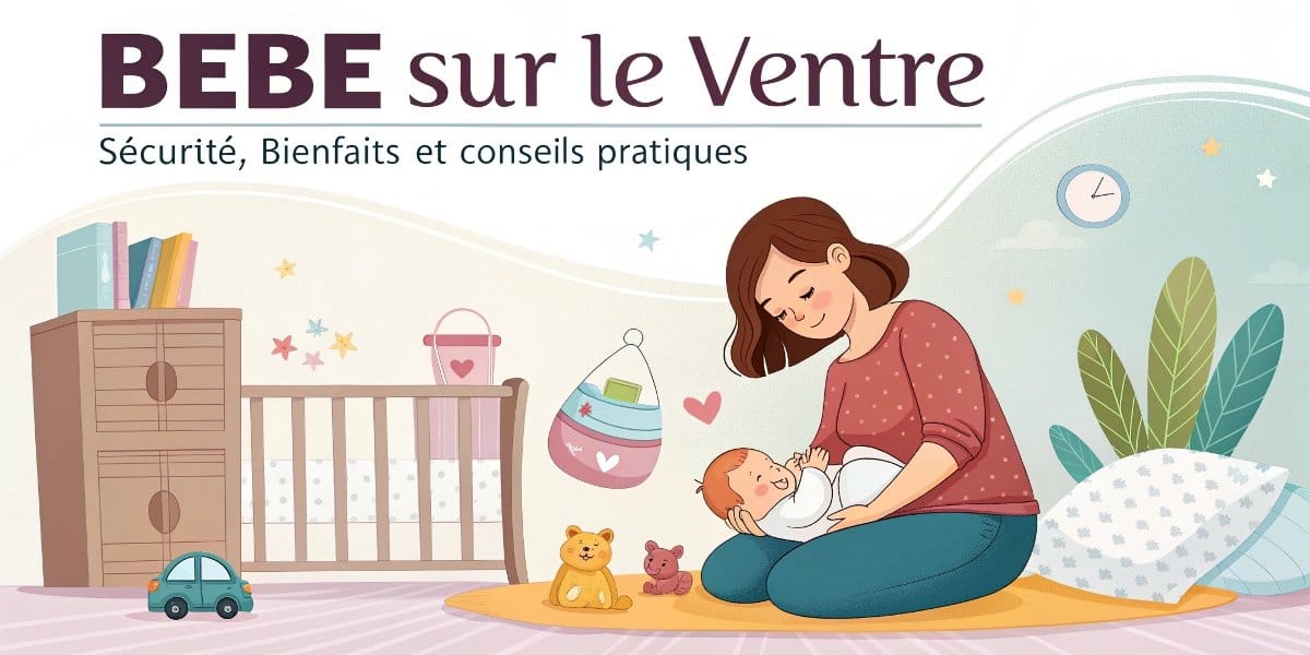 Bébé sur le ventre - sécurité, bienfaits et conseils pratiques