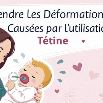 Comprendre les déformations dentaires causées par l’utilisation de la tétine