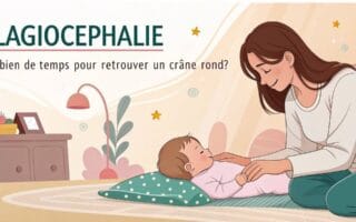 Plagiocéphalie - combien de temps pour retrouver un crâne rond