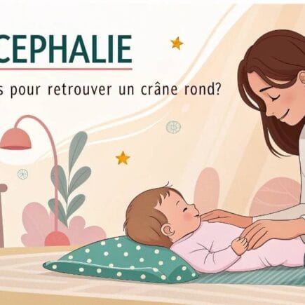Plagiocéphalie - combien de temps pour retrouver un crâne rond