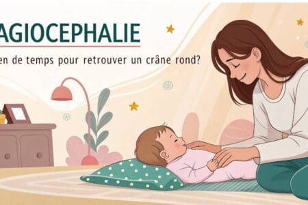 Plagiocéphalie - combien de temps pour retrouver un crâne rond