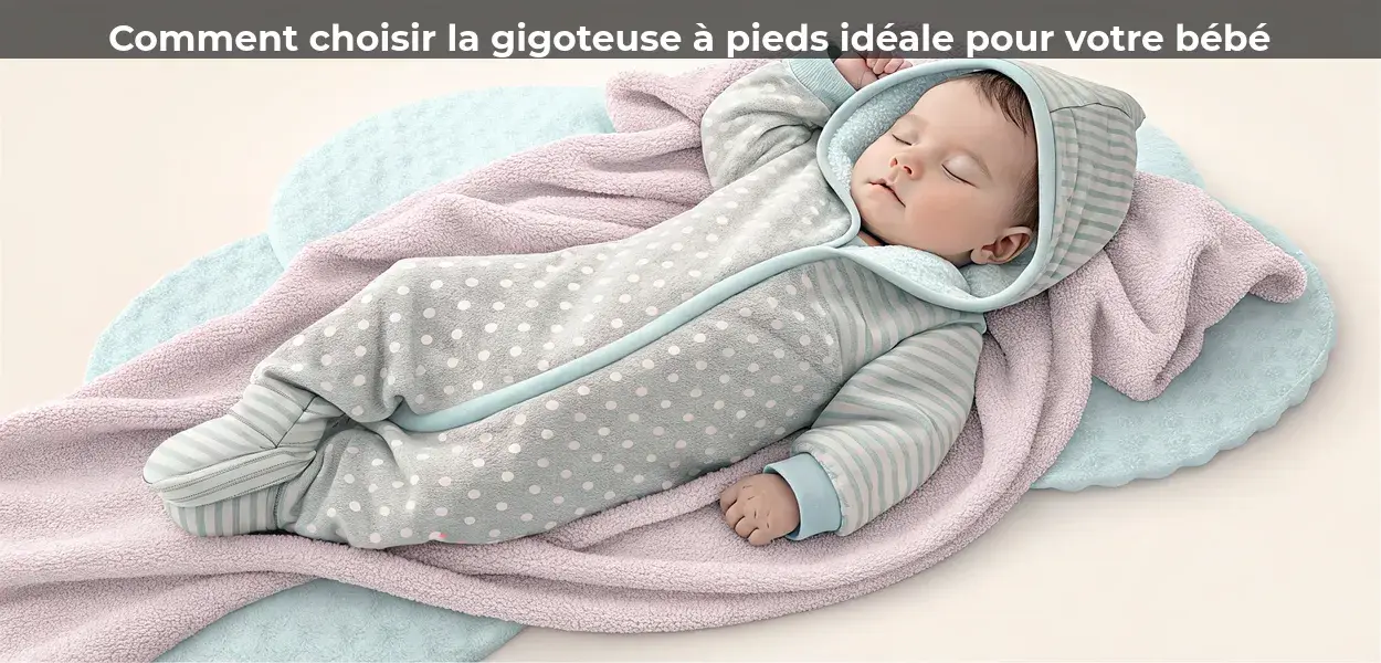 Comment choisir la gigoteuse à pieds idéale pour votre bébé