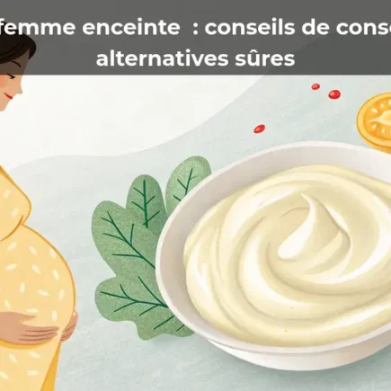Mayonnaise femme enceinte : conseils de consommation et alternatives sûres
