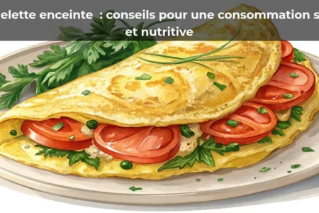 Omelette enceinte : conseils pour une consommation sûre et nutritive