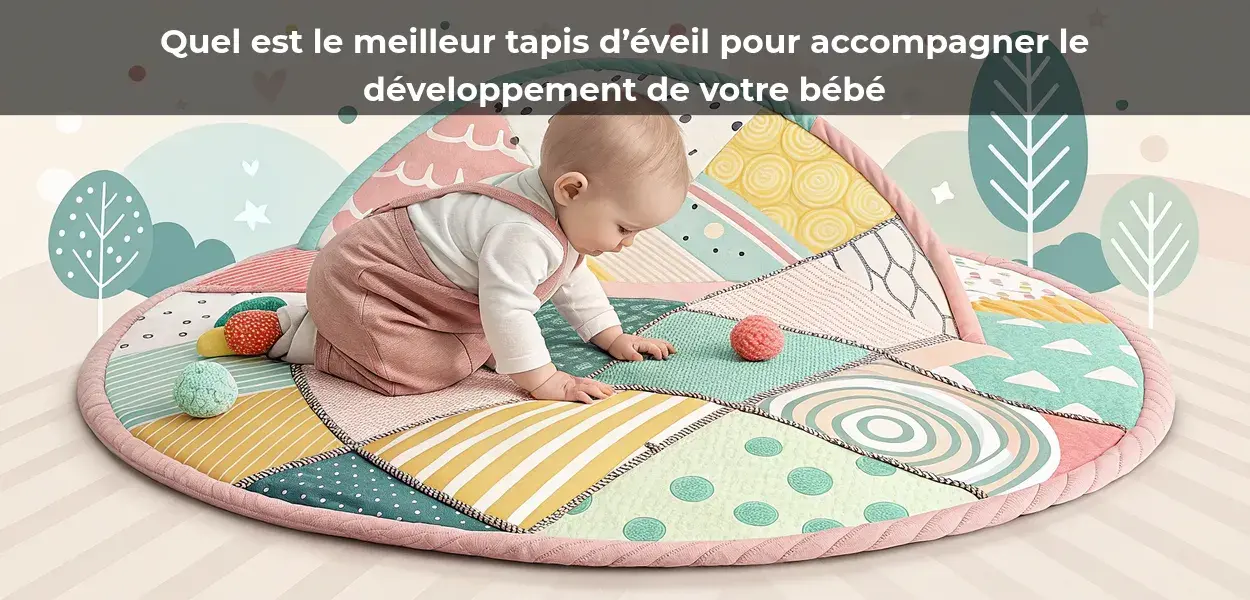 Quel est le meilleur tapis d’éveil pour accompagner le développement de votre bébé