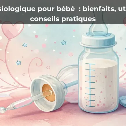 Sérum physiologique pour bébé : bienfaits, utilisations et conseils pratiques