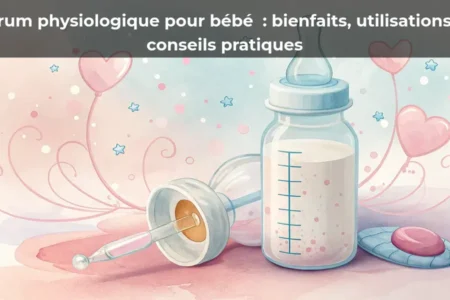 Sérum physiologique pour bébé : bienfaits, utilisations et conseils pratiques