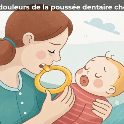 Soulager les douleurs de la poussée dentaire chez votre bébé