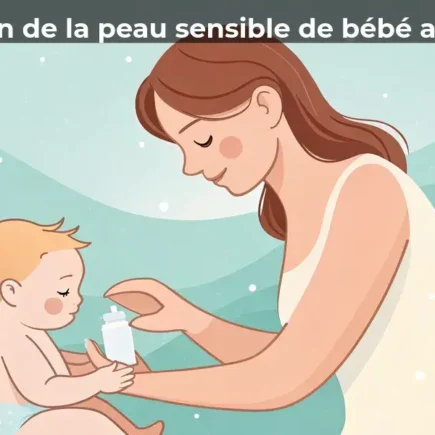 Prendre soin de la peau sensible de bébé au quotidien