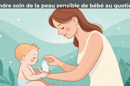 Prendre soin de la peau sensible de bébé au quotidien