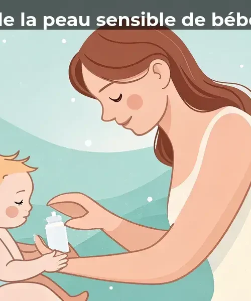 Prendre soin de la peau sensible de bébé au quotidien