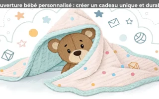 Couverture bébé personnalisé : créer un cadeau unique et durable