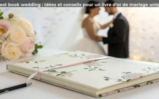 Guest book wedding : idées et conseils pour un livre d’or de mariage unique