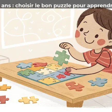 Puzzle enfant 3 ans : choisir le bon puzzle pour apprendre en s’amusant